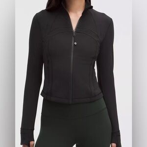 Lululemon Athletica Black Bomber Jacket